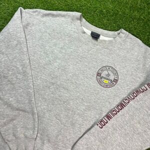 Lincoln County Cowboy Symposium Sweatshirt 2XL‎ Gray Western Rodeo Blue 84 VTG